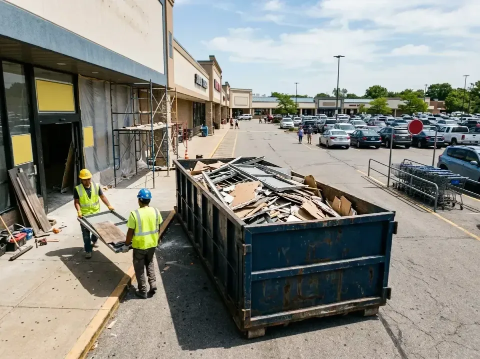 retail-store-renovation-debris-003 — frequently asked questions, Roll-off Dumpster Rentals in Eugene, OR